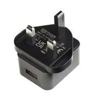 Compact USB Mains Charger 1.0A (Usb cable not included)