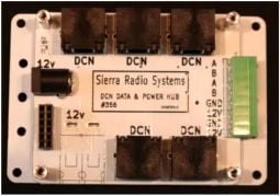 Sierra Radio Systems SIR-356 DCN Data and Power Hub