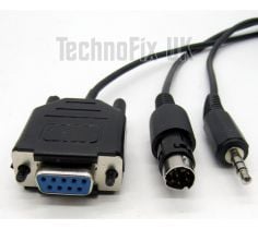 8 pin + 3.5mm jack + DB9F SPE Expert Cat control cable for Yaesu FT-991 FT-991A
