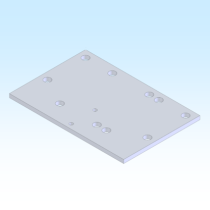 B.T.M. 4" X 6" PLATE