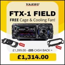 Yaesu FTX-1 Field - 10W SDR Transceiver - Free Guard & Fan & £85 Cashback!