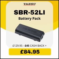Yaesu SBR-52LI - Battery Pack for FTX-1 - £45 Cash Back!