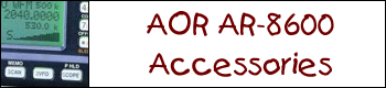 AOR AR-8600 Accessories