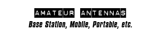 Amateur Antennas