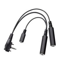 Yaesu SCU-42 Vertex Headset Adapter Cable with PTT Connection for FTA 250L / 450L /550 / 550L / 750L