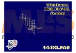 EAntenna 144XLFA9 (14,16 dBi - 23,11 dB F/B) X-POL YAGI - R2010173