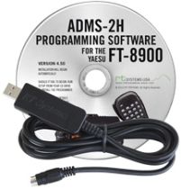 ADMS-2H Programming Software and USB-29B cable for the Yaesu FT-8900