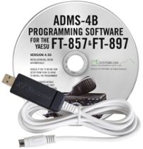 ADMS-4B Programming Software and USB-62 cable for the Yaesu FT-857/FT-897