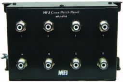 MFJ-4704 Coaxial Patch Panel